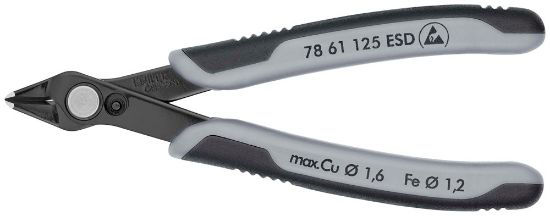 Afbeeldingen van KNIPEX Zijsnijtang elektro SK ESD 7861125ESD