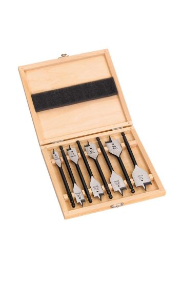 Afbeeldingen van MILWAUKEE Speedborenset 12/16/18/20/22/25/28/32X152MM in houten kistje 8x