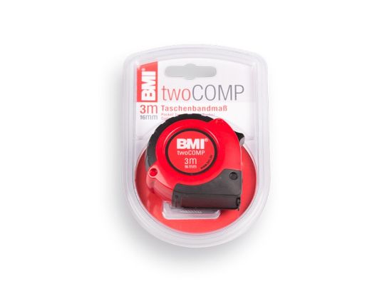 Afbeeldingen van BMI Rolbandmaat Two Comp 3M