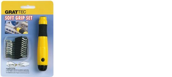 Afbeeldingen van GRATTEC Handontbramerset SG2001GT t.b.v. RVS 23x