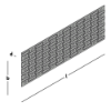 Afbeeldingen van GEBR. BODEGRAVEN Spijkerplaat SV 106X300MM 1,25MM