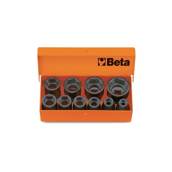Afbeeldingen van BETA Slagdoppenset ⅜" 710/C10 10x
