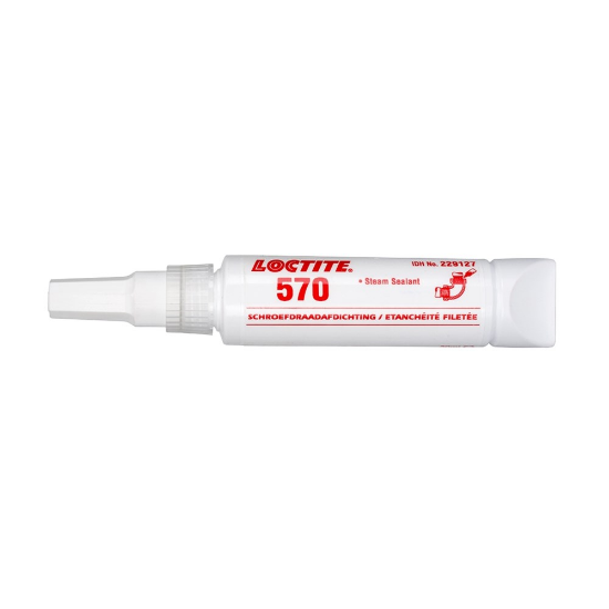 Afbeeldingen van LOCTITE Schroefdraadborging 570 lage sterkte langzame uitharding thermisch isolerend 50ML