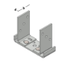 Afbeeldingen van GEBR. BODEGRAVEN Pergolasteun TV zonder pen 25X160X25MM 60X5MM