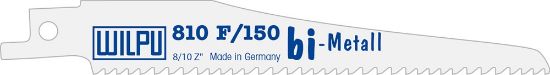 Afbeeldingen van WILPU Reciprozaagblad WILPU 810 F/150 5x