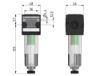 Afbeeldingen van Fijnfilter G¼" 0.01µ H.AUTO.DR. BG1
