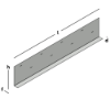 Afbeeldingen van GEBR. BODEGRAVEN Metalen randkist SV 90° 390X2000MM 1,5MM