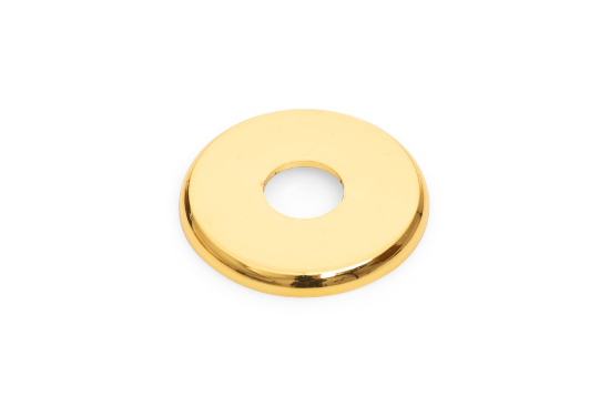 Afbeeldingen van Afdekrozet "luxe" massief Me gepolijst