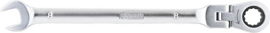 Afbeeldingen van FORUM Ringratelsteeksleutel met scharnierkop 8MM