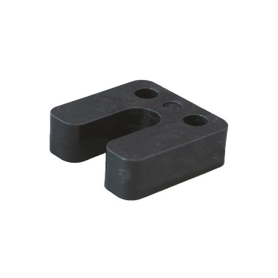 Afbeeldingen van GEBR. BODEGRAVEN Hogedrukplaat met sleuf ABS 20MM 70X70MM