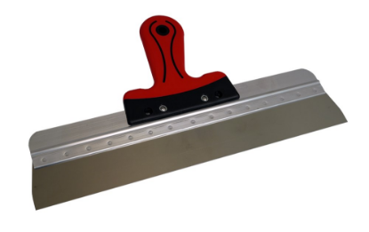 Afbeeldingen van MELKMEISJE Spackmes RVS softgrip dun 400MM