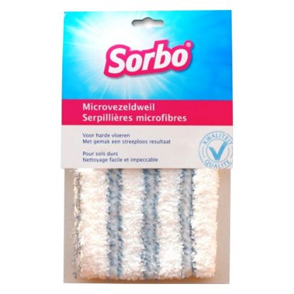 Afbeeldingen van SORBO Vervangdoek microvezel vochting