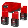 Afbeeldingen van MILWAUKEE Accu NRG pakket 3X3,0Ah + oplader M12NRG-303