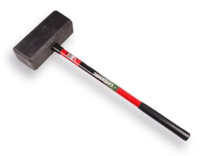 Afbeeldingen van Kunststof sleg met fibersteel 90CM