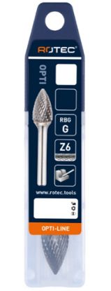 Afbeeldingen van ROTEC Stiftfrees HM OPTI model GZ6 kruisvertand 12,7X19X64X6MM 