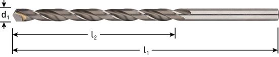 Afbeeldingen van ROTEC Metaalboor HM-bezet DIN340 type N