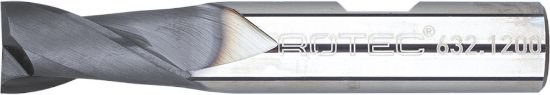 Afbeeldingen van ROTEC Spiebaanfrees VHM SILVER-LINE kort TiAlN-gecoat