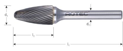Afbeeldingen van ROTEC Stiftfrees HM model FZ