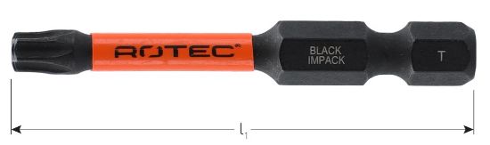 Afbeeldingen van ROTEC IMPACT bit E6,3 BASIC TORX 50MM 2x