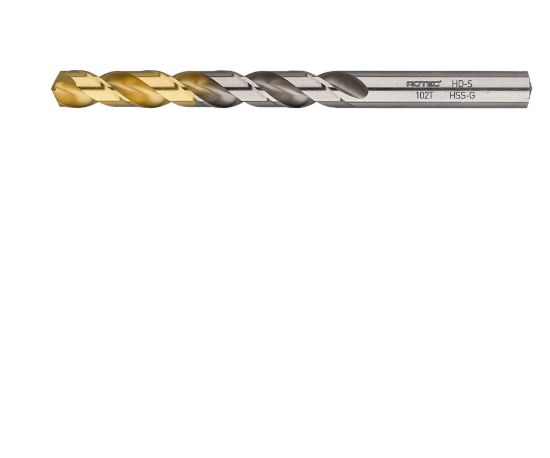Afbeeldingen van ROTEC Metaalboor HSS-G DIN338 HD-S TiN