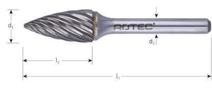 Afbeeldingen van ROTEC Stiftfrees HM model GZ
