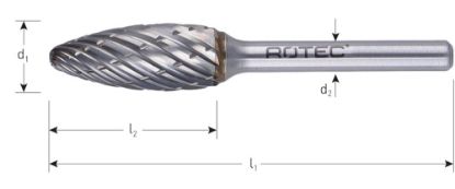 Afbeeldingen van ROTEC Stiftfrees HM model HZ