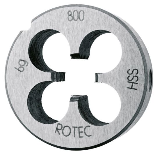 Afbeeldingen van ROTEC Ronde snijplaat HSS DIN-EN22568 NPT