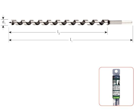 Afbeeldingen van ROTEC Slangenboor SILVER-LINE