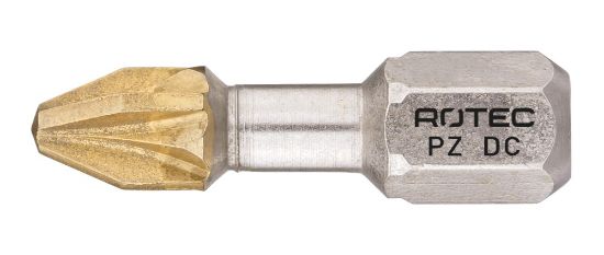 Afbeeldingen van ROTEC Torsionbit ¼" PRO C6,3 DIAMOND PZ 25MM 10x