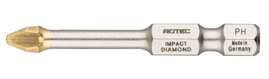Afbeeldingen van ROTEC IMPACT bit E6,3 DIAMOND PH 50MM 5x