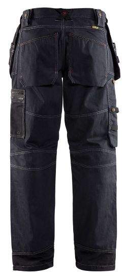 Afbeeldingen van BLAKLÄDER Werkbroek X1500 navy/zwart