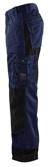 Afbeeldingen van BLAKLÄDER Werkbroek zonder spijkerzakken 1523 navy/zwart