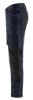 Afbeeldingen van BLAKLÄDER Werkbroek service denim met stretch 1459 navy/zwart