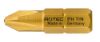Afbeeldingen van ROTEC Schroefbit ¼" PRO C6,3 TiN PH 25MM 10x