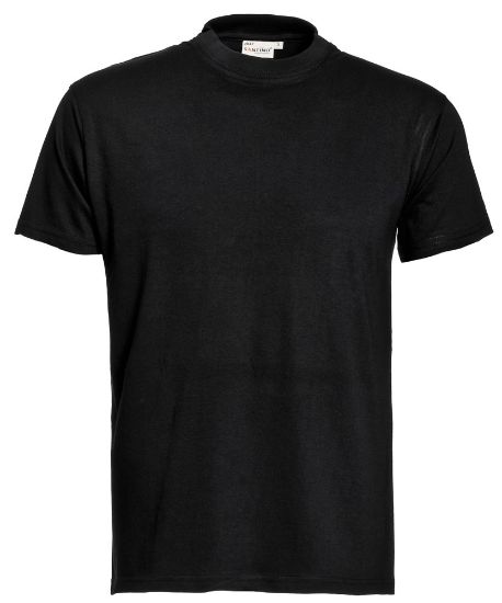 Afbeeldingen van SANTINO T-shirt Basic Jolly zwart