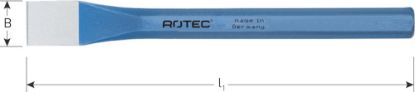 Afbeeldingen van ROTEC Koudbeitel achtkant