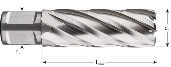 Afbeeldingen van ROTEC Kernboor HSS SILVER WELDON 19 55MM
