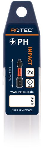 Afbeeldingen van ROTEC IMPACT bit C6,3 BASIC PH 30MM 2x