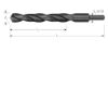 Afbeeldingen van ROTEC Metaalboor HSS-R DIN338 type N S=10MM