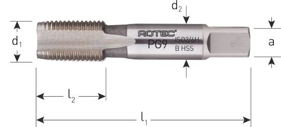Afbeeldingen van ROTEC Machinetap HSS-E 800 doorlopend PG