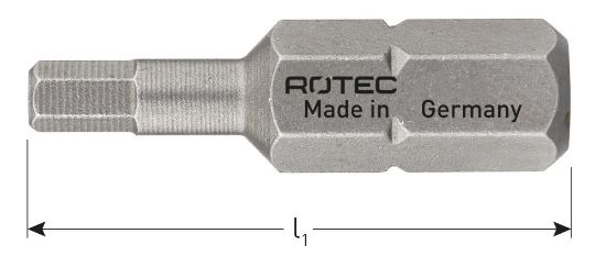 Afbeeldingen van ROTEC Schroefbit ¼" PRO C6,3 BASIC SW 25MM 2x