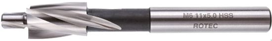 Afbeeldingen van ROTEC Kopverzinkfrees HSS-G 180° DIN373 fijnpassing