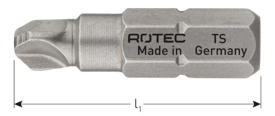 Afbeeldingen van ROTEC Schroefbit ¼" PRO C6,3 BASIC TS 25MM 10x