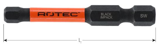 Afbeeldingen van ROTEC IMPACT bit E6,3 BASIC SW 50MM 5x