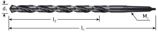 Afbeeldingen van ROTEC Metaalboor HSS-G DIN1870 type N MC