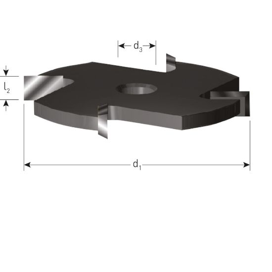 Afbeeldingen van ROTEC Schijffrees HM Z4 GOLD