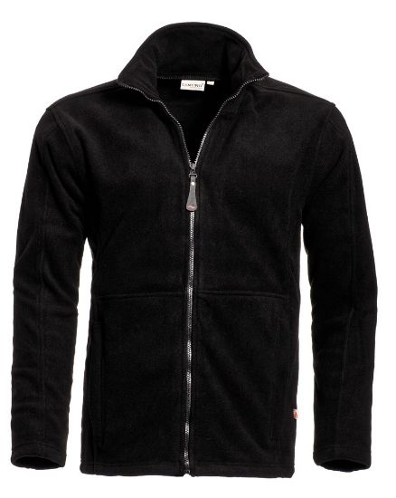 Afbeeldingen van SANTINO Fleecejack bicolour Trento royal/navy