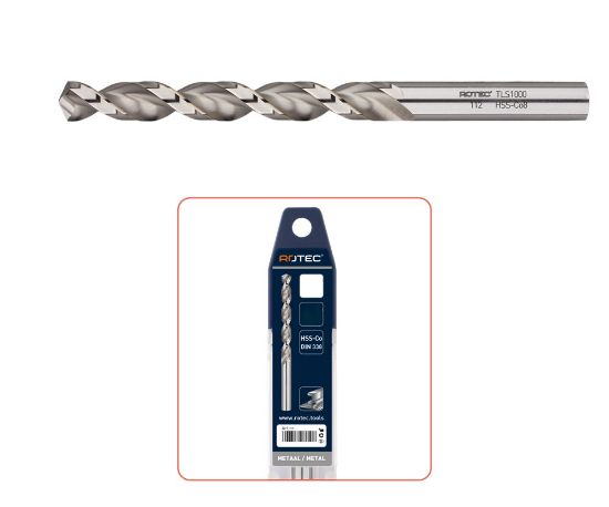 Afbeeldingen van ROTEC Metaalboor HSS-E DIN388 TLS1000