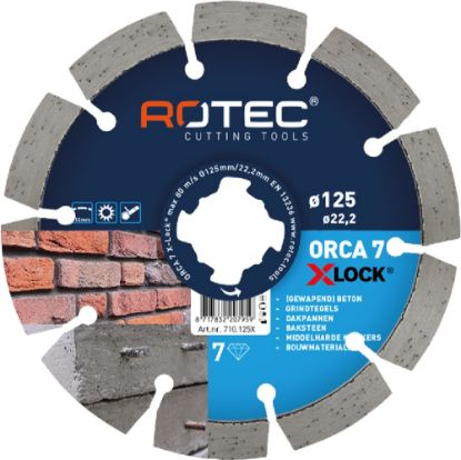 Afbeeldingen van ROTEC Diamantzaagblad GC-2010 X-Lock