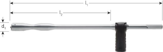 Afbeeldingen van ROTEC Stofafzuigboor SDS-Max Quattro-X Dust